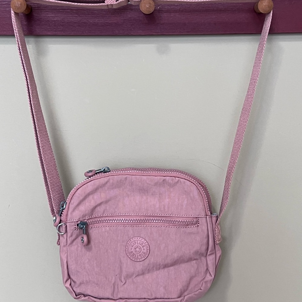 Kipling memory pink crossbody